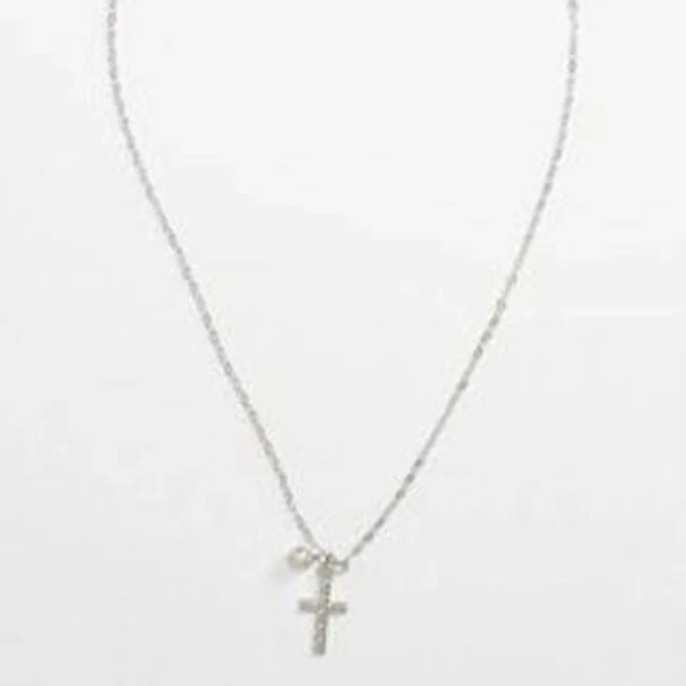 ABELA 4 KEEPS COMMUNION CHARM NECKLACE 13-15” NWT